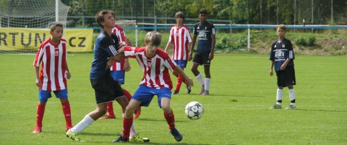 starší žáci FK Jaroměř - Chlumec nad Cidlinou 5.9.2015 foto Václav Mlejnek